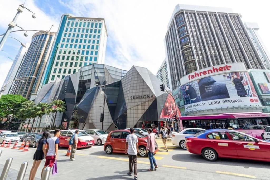 Fahrenheit Condo Bukit Bintang Kl 2R By Roseline Куала-Лумпур Экстерьер фото